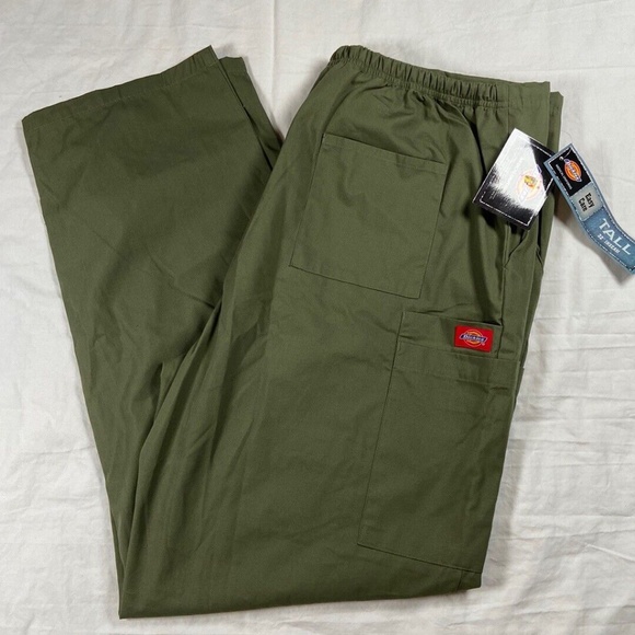 Dickies Other - New Dickies 50601T Six Pocket Unisex Drawstring Pant Cargo Clover Pant Size XLT